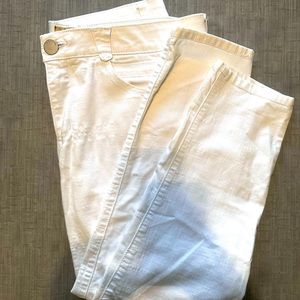 GUC White Democracy Ab Solution Jeans